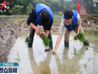 赣州：青年志愿者开展助农志愿活动