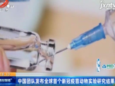 中国团队发布全球首个新冠疫苗动物实验研究结果