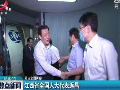 【关注全国两会】江西省全国人大代表返昌