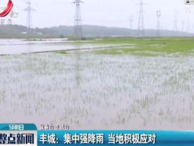 丰城：集中强降雨 当地积极应对
