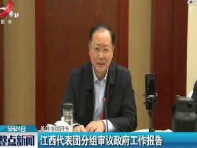 【关注全国两会】江西代表团分组审议政府工作报告