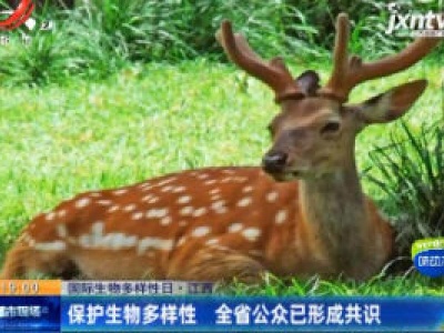 【国际生物多样性日】江西：保护生物多样性 全省公众已形成共识