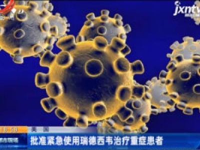美国：批准紧急使用瑞德西韦治疗重症患者