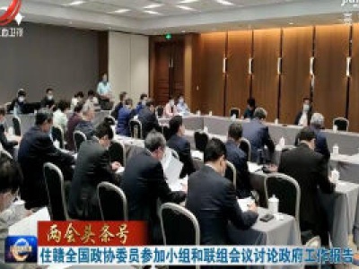 【决战决胜 全面小康】两会头条号——住赣全国政协委员参加小组和联组会议讨论政府工作报告