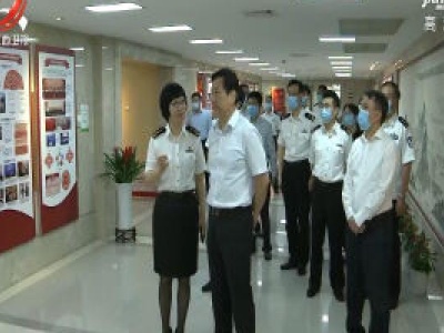赵力平在省直机关调研