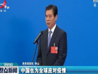 【关注全国两会】钟山：中国没有对防疫物资出口进行限制