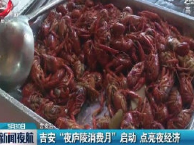 吉安“夜庐陵消费月”启动 点亮夜经济