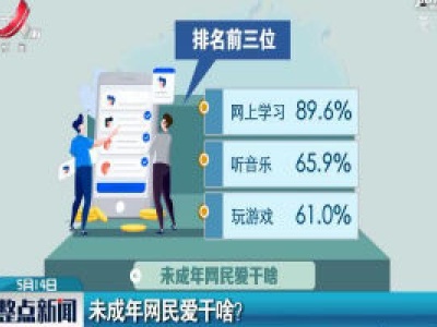 未成年网民爱干啥？