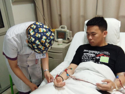 信丰县民警李世环捐献造血干细胞拯救白血病患者   