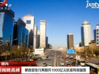 财政部发行两期共1000亿元抗疫特别国债