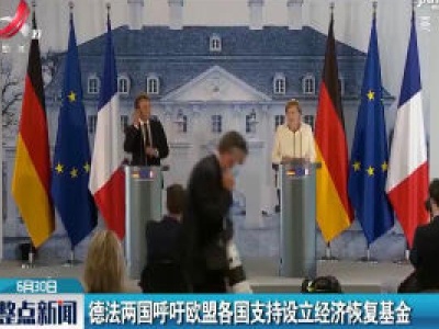 德法两国呼吁欧盟各国支持设立经济恢复基金