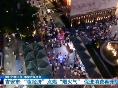 【做好“六稳”工作 落实“六保”任务】吉安市：“夜经济”点燃“烟火气” 促进消费再升级