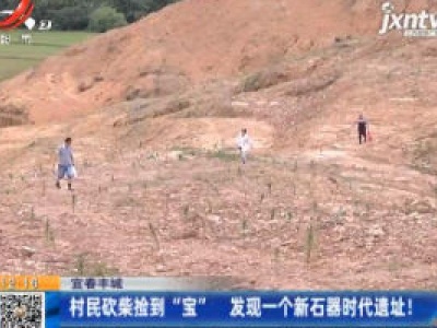 宜春丰城：村民砍柴捡到“宝”  发现一个新石器时代遗址！