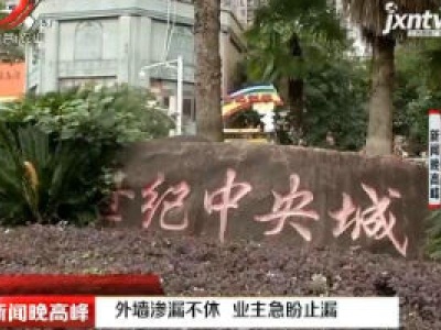 南昌：外墙渗漏不休 业主急盼止漏