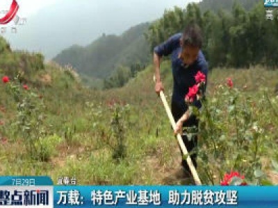 万载：特色产业基地 助力脱贫攻坚