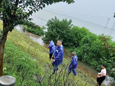 进贤钟陵乡：夜战汛情 党群齐心协力保民生