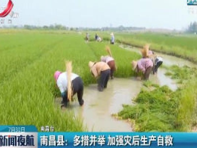 南昌县：多措并举 加强灾后生产自救