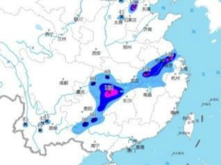 暴雨蓝色预警：安徽、江苏、湖南、河北等局地大暴雨