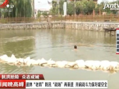 【抗洪抢险 众志成城】退休“老将”防汛“战场”再重逢 并肩战斗力保圩堤安全