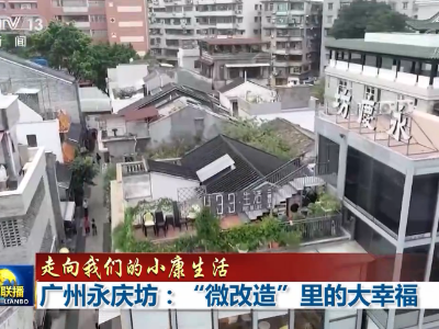【走向我们的小康生活】广州永庆坊：“微改造”里的大幸福