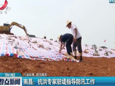 【行动起来 防汛救灾】南昌：抗洪专家驻堤指导防汛工作