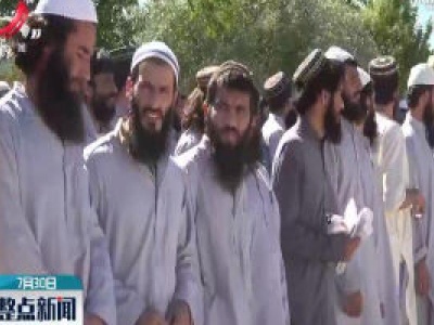 阿富汗政府承诺释放最后600名塔利班在押人员