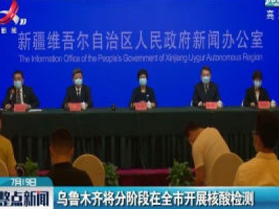乌鲁木齐将分阶段在全市开展核酸检测