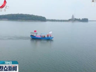 鄱阳湖江豚核心保护区：江豚结伴嬉戏