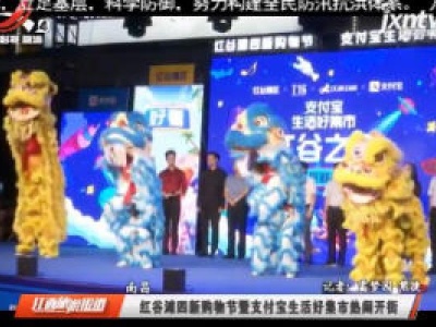 南昌：红谷滩四新购物节暨支付宝生活好集市热闹开街