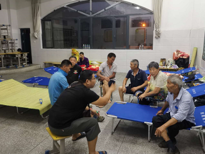 九江永修县受灾群众情绪稳定，生活安排妥当