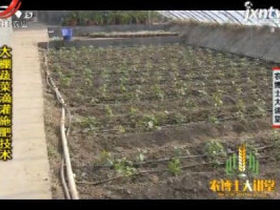 农博士大讲堂20200715 大棚蔬菜滴灌施肥技术