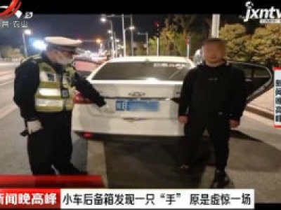 安徽：小车后备箱发现一只“手”原是虚惊一场