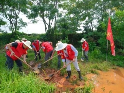 一线彰显“红色担当”——进贤县三阳集乡党员干部冲锋在前合力战“汛”