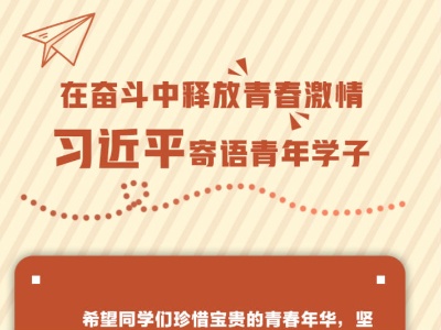 联播+丨在奋斗中释放青春激情 习近平寄语青年学子