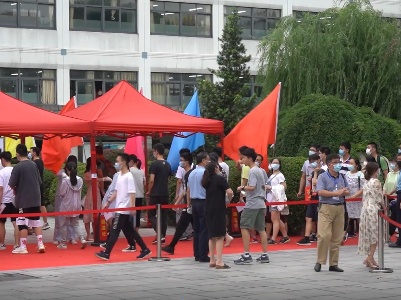 2020年高考在即 江西38.94万名考生踩点演练