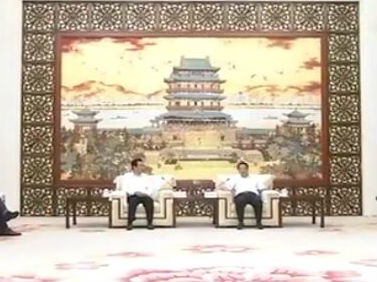易炼红会见恒大集团董事局主席许家印一行 见证新余市与恒大集团签署战略合作框架协议
