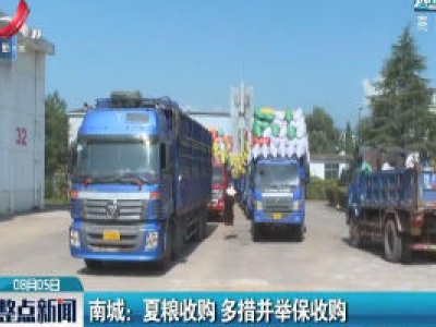 南城：夏粮收购 多措并举保收购