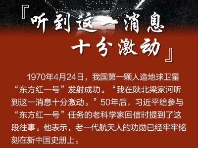 联播+ | 自豪！和总书记一起感受中国航天的飞跃