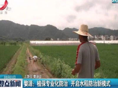 婺源：植保专业化防治 开启水稻防治新模式