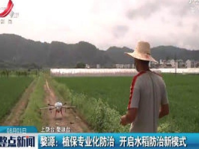 婺源：植保专业化防治 开启水稻防治新模式