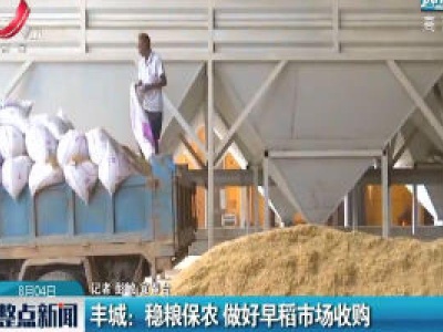 丰城：稳粮保农 做好早稻市场收购