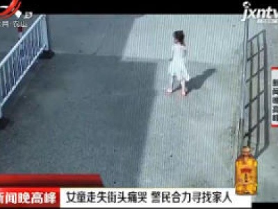 宝山：女童走失街头痛哭 警民合力寻找家人
