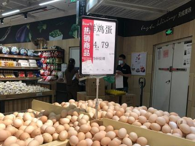 南昌鸡蛋价格一个月不到涨了四成
