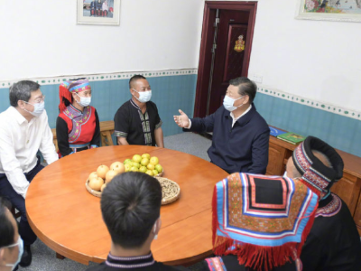 习近平：今天我到这里来，也是受教育