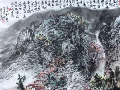 知名画家彭富庆公益山水画展将于10月4日走进吉安