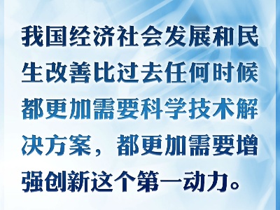 海报|习近平为我国科学技术发展指明方向