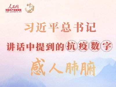 图解：习近平讲话中提到的这些抗疫数字感人肺腑
