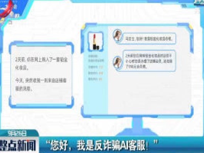 “您好，我是反诈骗AI客服！”