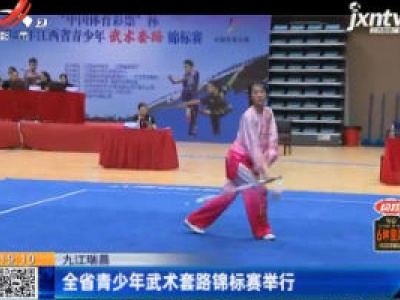 九江瑞昌：全省青少年武术套路锦标赛举行