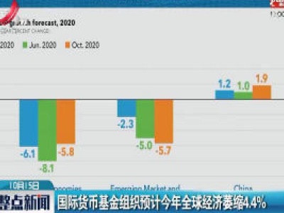 国际货币基金组织预计2020年全球经济萎缩4.4%